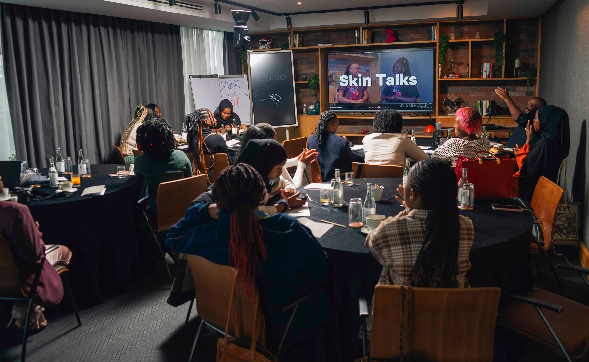 A Skin Talks session with TWSS in Nairobi
