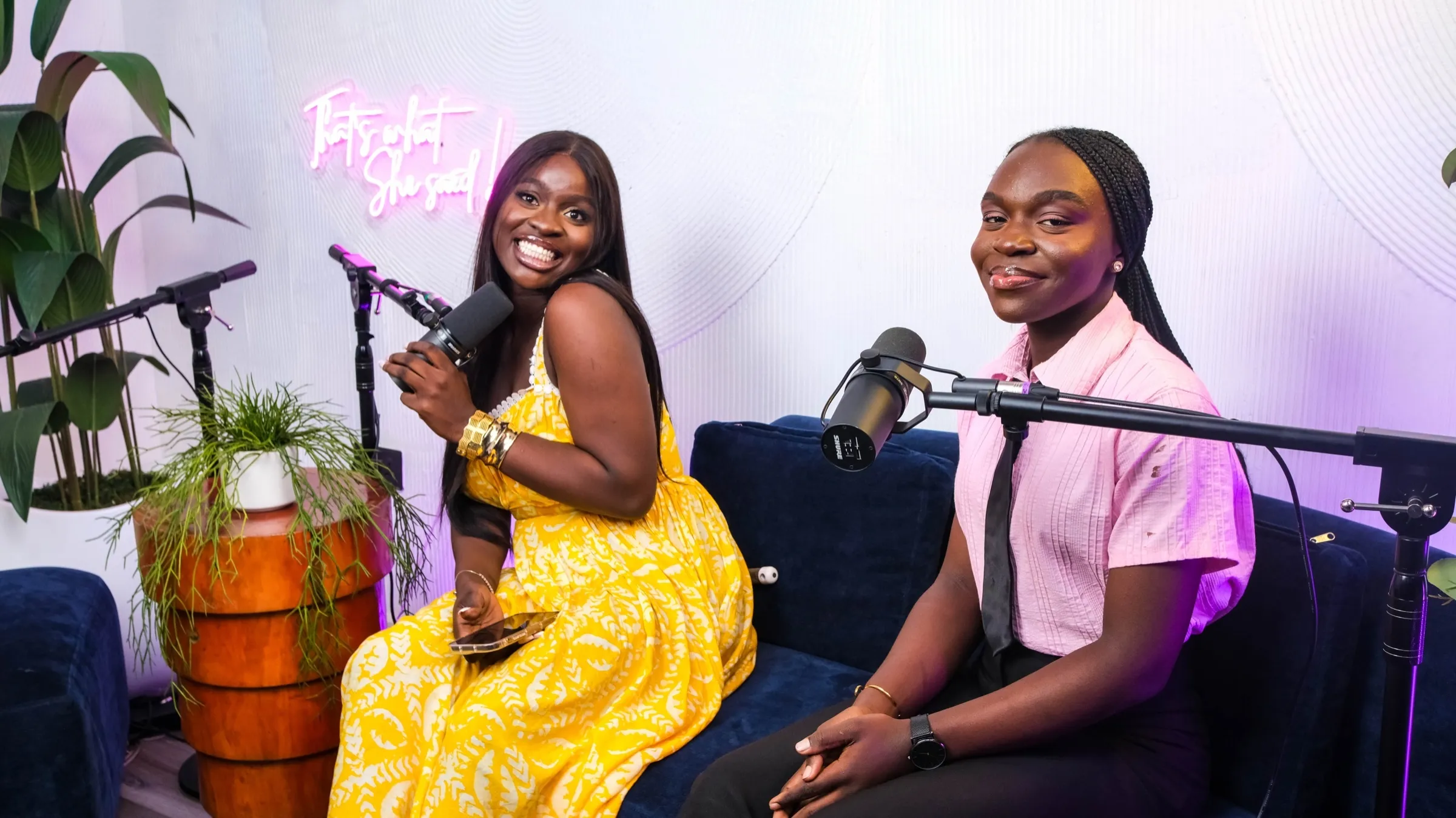 Recording the TWSS podcast in Nigeria