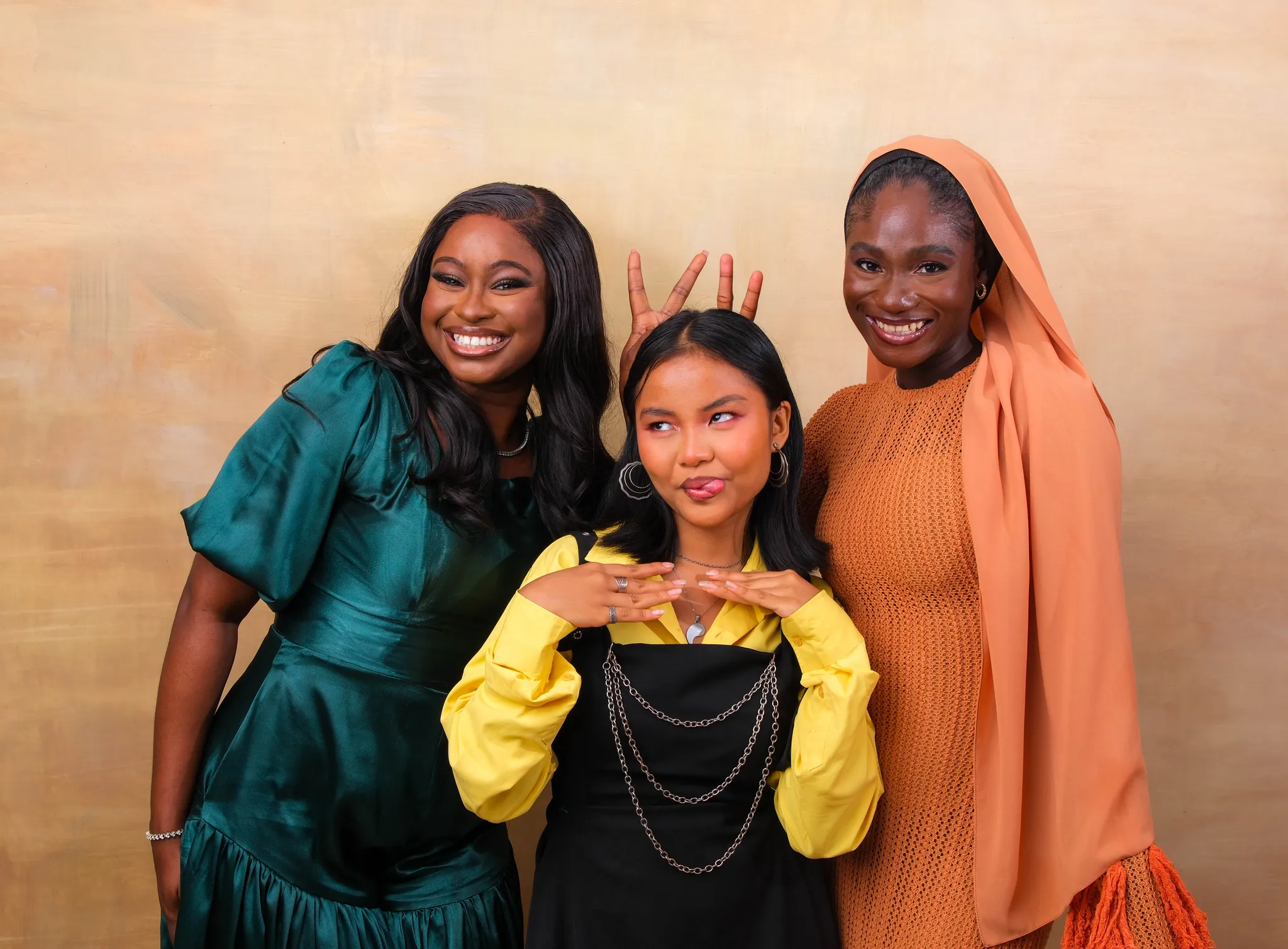Three TWSS women posing together