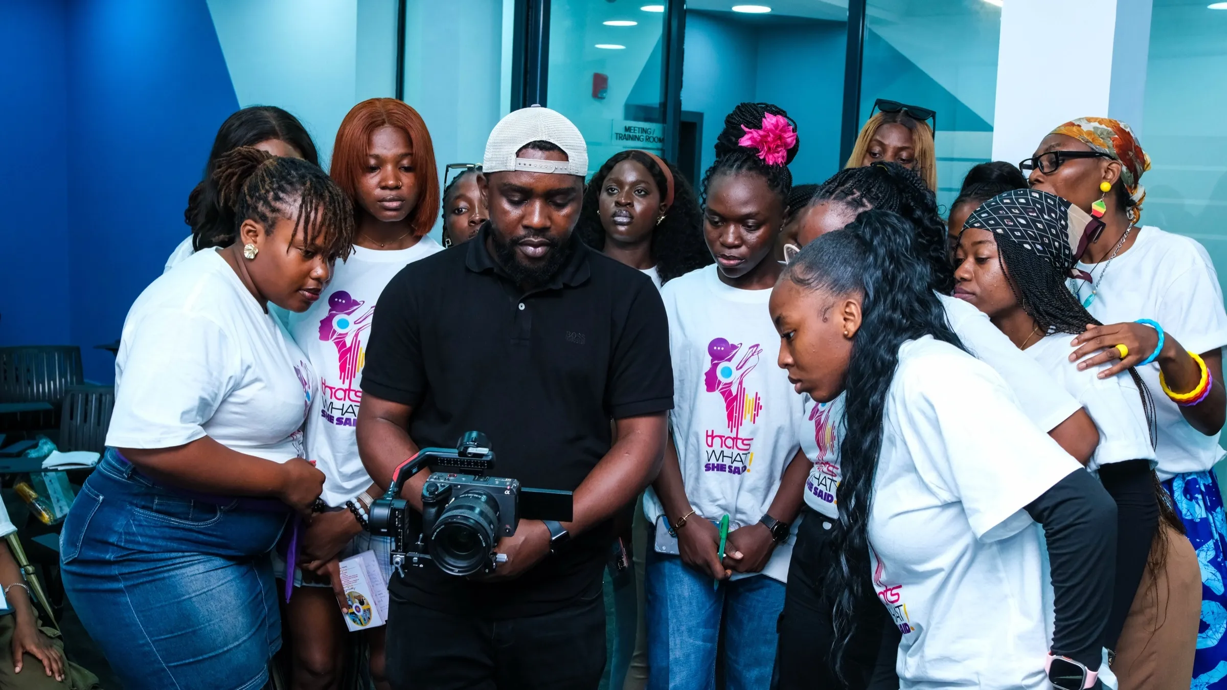 Behind the scenes with the TWSS camera crew
